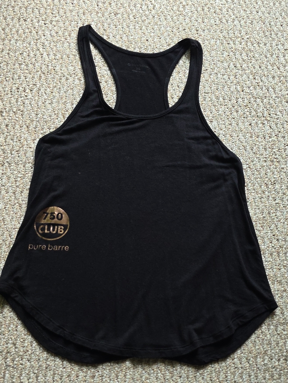 Pure Barre 750 Club Racerback Tank